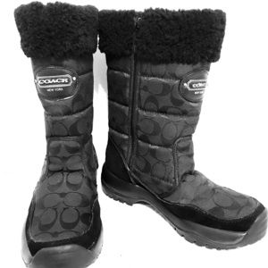 Coach Boots - Black Winter Boots